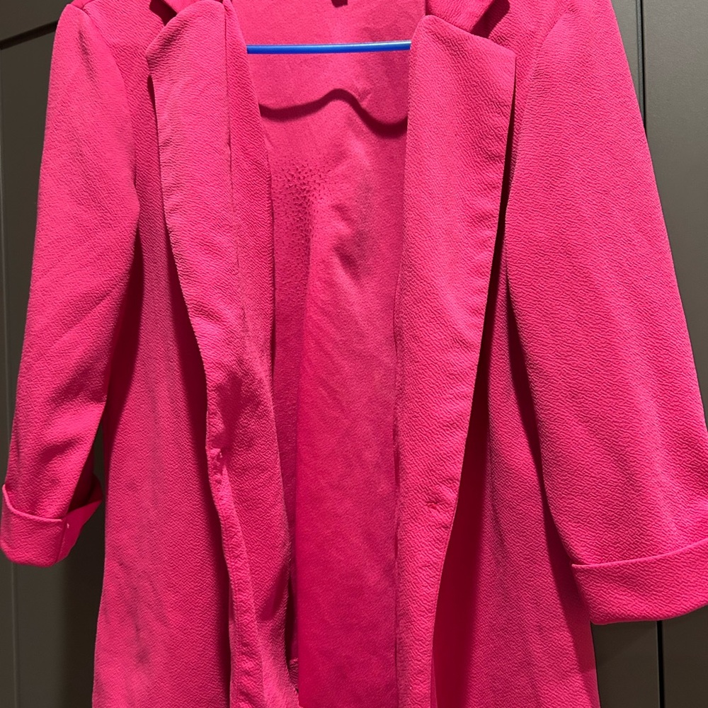 Vibrant Pink Coat
